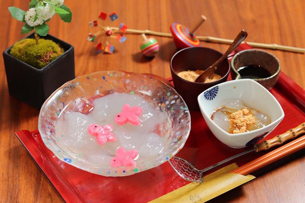 大人気!自家製わらび餅は絶品です